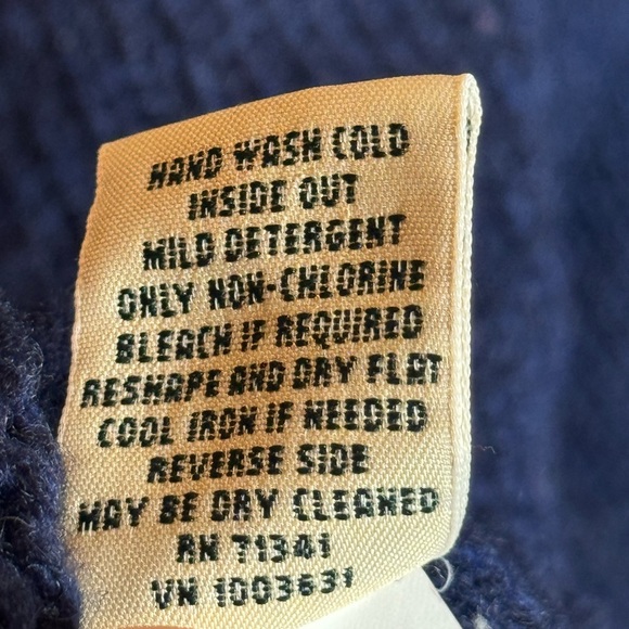 Vintage 1990’s L.L. Bean 100% Lamb’s Wool “Fair Isle” knit sweater - Picture 7 of 8